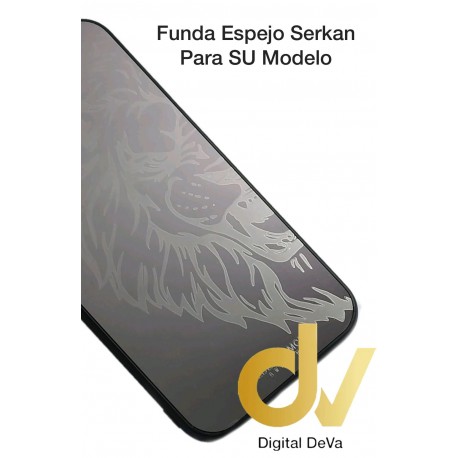 iPhone 12 6.1 Funda Serkan Espejo Plata