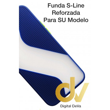 iPhone 12 Pro Funda S-Line Reforzada Azul