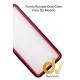 A73 / F17 Oppo Funda Dual Color Pvc Bumper Negro