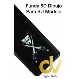 S21 5G Samsung Funda Dibujo 5D Anonimo