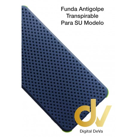 A42 5G Samsung Funda Antigolpe Transpirable Azul