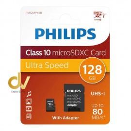 Memoria SD Phillips 128GB Clase 10