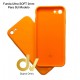 iPhone XR Funda Silicona Soft 2mm Naranja