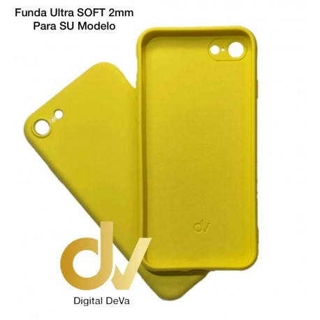 iPhone XS Max Funda Silicona Soft 2mm Amarillo