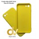 iPhone 7G / 8G Funda Silicona Soft 2mm Amarillo