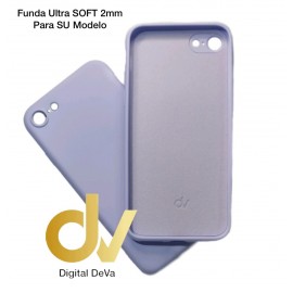 iPhone XS Max Funda Silicona Soft 2mm Lavanda