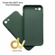 iPhone 12 6.1 / 12 Pro 6.1 Funda Silicona Soft 2mm Verde Militar