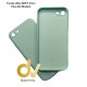 iPhone 12 6.1 / 12 Pro 6.1 Funda Silicona Soft 2mm Verde Sage