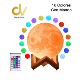 Bola De Luz 16 Colors 12cm
