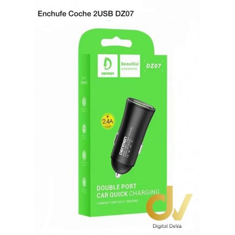Enchufe Coche 2Usb 2.4A DZ07