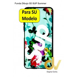 iPhone 12 6.1 / 12 Pro 6.1 Funda Dibujo 5D Supr Floral Verde