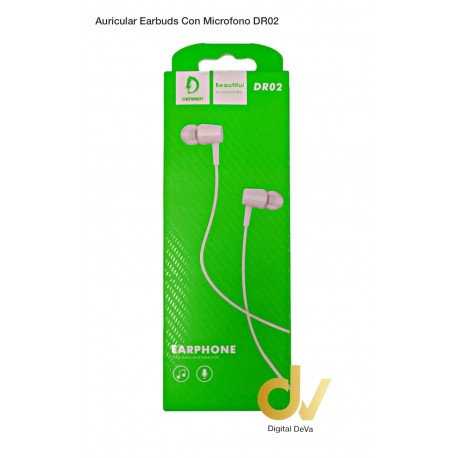 Auricular Earbuds Con Microfono DR02