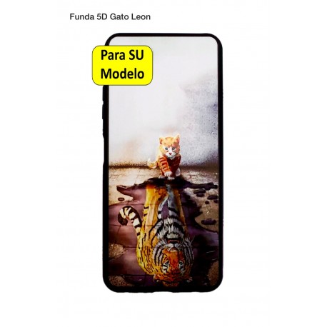 Redmi Note 10 Pro Xiaomi Funda Dibujo 5D Gato Leon