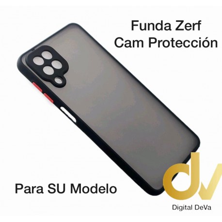 A22 4G Samsung Funda Zerf Cam Proteccion Negro
