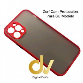 A22 5G Samsung Funda Zerf Cam Proteccion Rojo