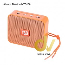 Altavoz Bluetooth TG166 NARANJA