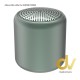 Altavoz Bluetooth Little Fun Verde Metalico