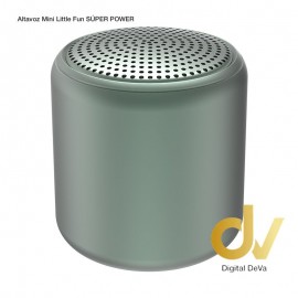 Altavoz Bluetooth Little Fun Verde Metalico