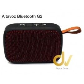 Altavoz Bluetooth MG2 Rojo