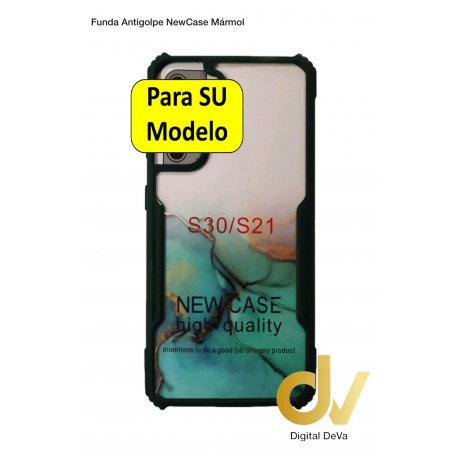 S21 Plus 5G Samsung Funda NewCase Marmol Verde