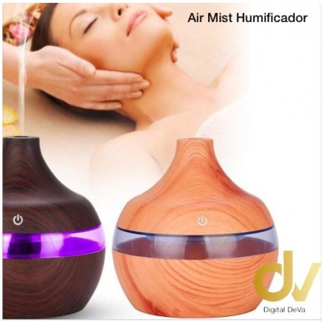 Air Mist Humificador Negro