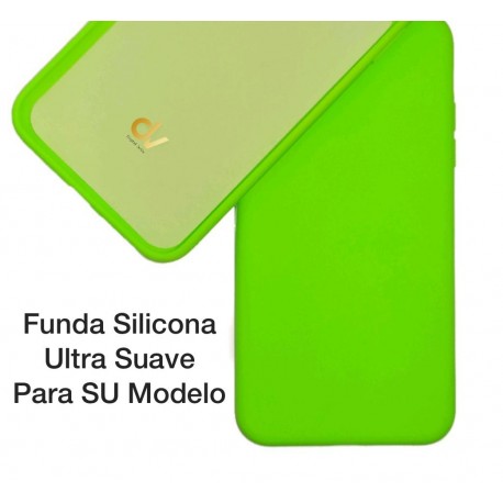 iPhone 6 Funda Ultra Suave Verde Neon