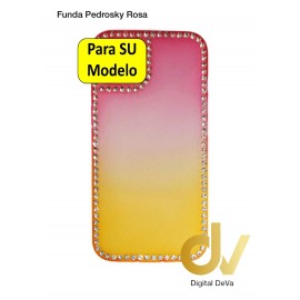 iPhone 12 Pro Max Funda Pedrosky Rosa Amarillo