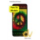 iPhone 13 Funda Dibujo 5D Peace