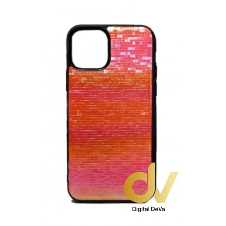 iPhone 11 Funda Brilli Tornasoles Rojo