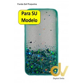 iPhone 13 Mini Funda Zerf Purpurina Verde