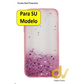 iPhone 12 Pro Max Funda Zerf Purpurina Rosa