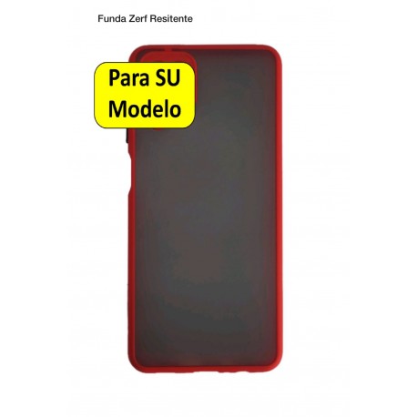 iPhone 12 6.1 Funda Zerf Cam Protección Rojo