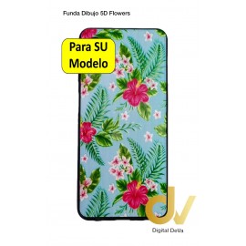 iPhone 13 Pro Funda Dibujo 5D Flores
