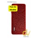 iPhone 13 Pro Max Funda Glitter Purpurina Rojo