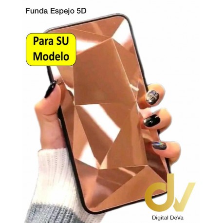 Redmi Note 10 Pro Xioami Funda Espejo 5D Rosa Gold