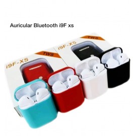 Auricular Bluetooth i9F xs Rojo