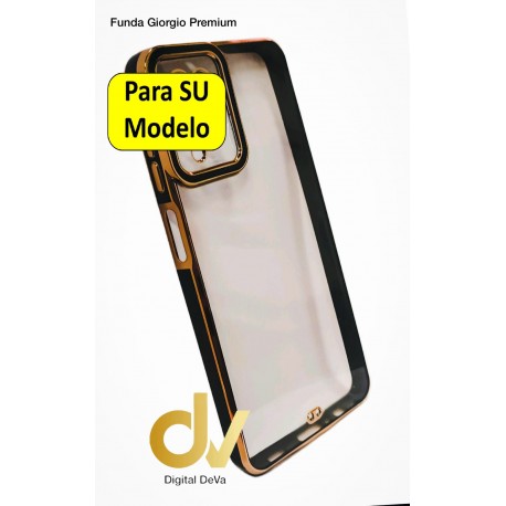 iPhone 12 6.1 Funda Giorgio Premium Negro
