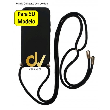 A12 5G Samsung Funda Colgante Con Cordón Negro