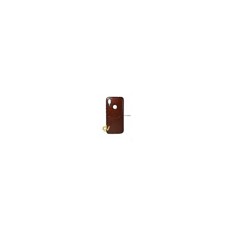 iPhone X / XS Funda P - Piel Con Tarjetero Marrón