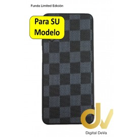 S21 Plus 5G Samsung Funda Limited Edición Cuadros Azul