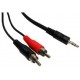 Cable Aux a 2RCA