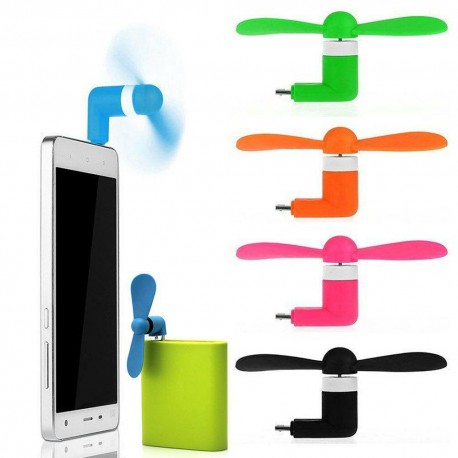 Ventilador Mini iPhone Negro