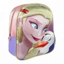 Mochila Infantil 3D Frozen Elsa