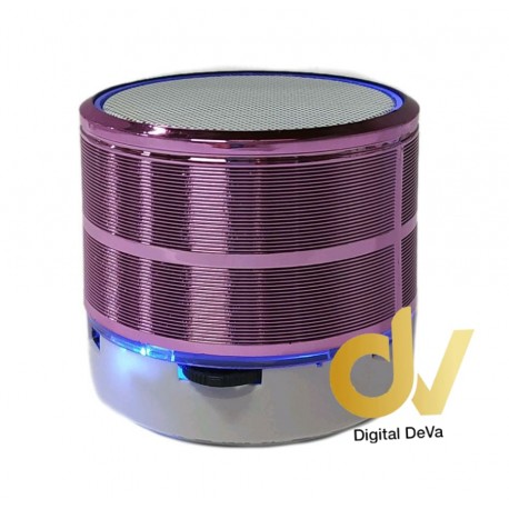 Altavoz Mini Metalico Rosa