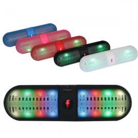 Altavoz Bluetooth PILL LED - Luminoso Blanco