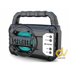 Altavoz Bluetooth MS-1637BT Negro