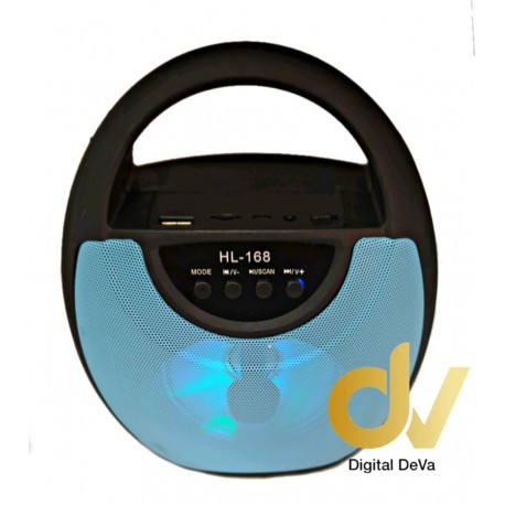 Altavoz Bluetooth SXQF-1688 AZUL