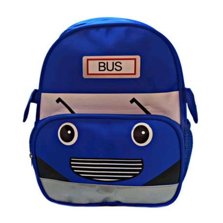 Mochila Escolar Bus Azul