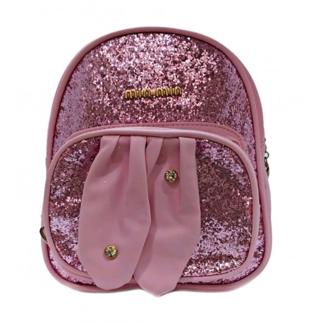 Mochila Brilli Conejo Rosa