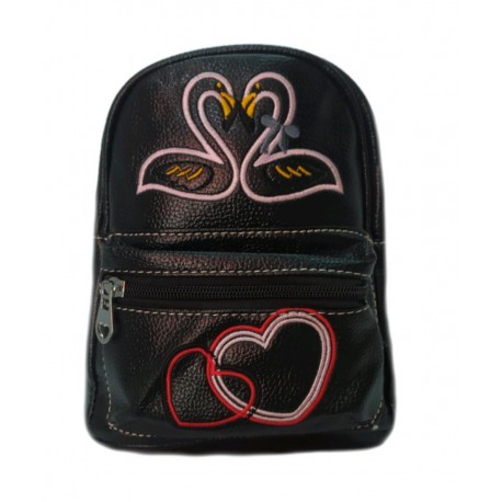 Mochila Mini Flamencos Negro